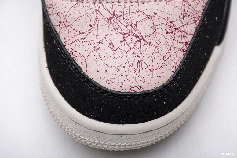 Retro AQ9129-601 Silt (W) Red  4 Jordan Splatter 1005